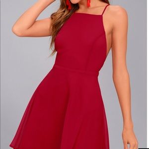 NWT Lulu’s Red Dress